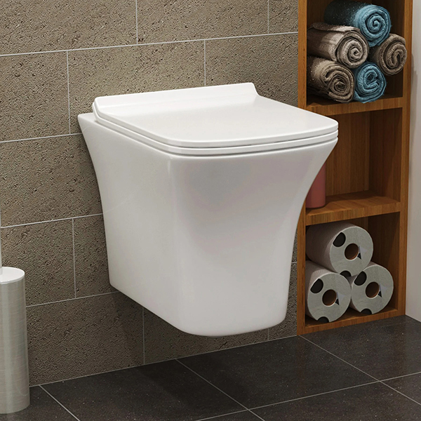 Wall Hung Back to Wall Toilet Pan - Royal Bathrooms