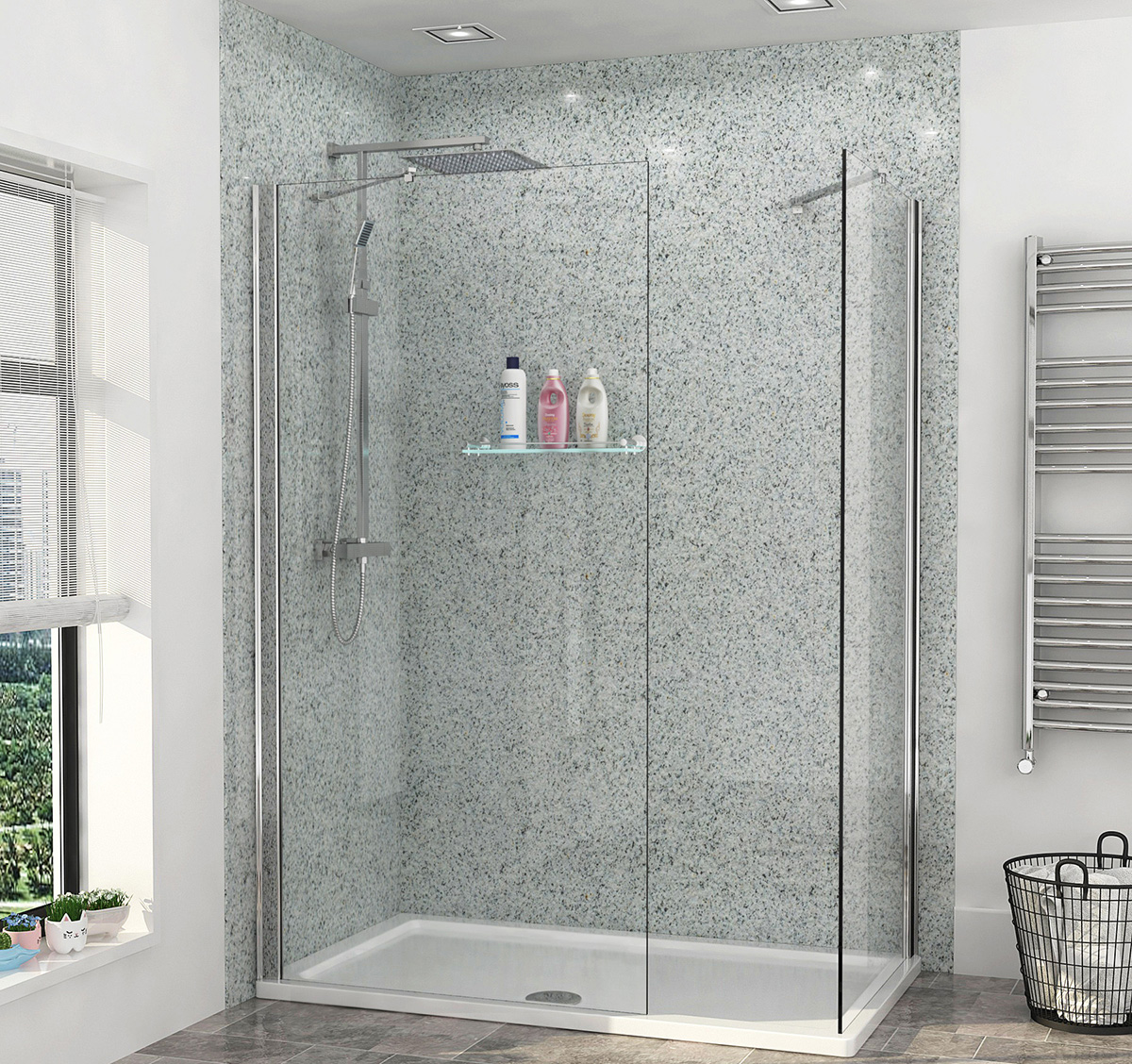 Walk in Shower Enclosure - Royal Bathrooms