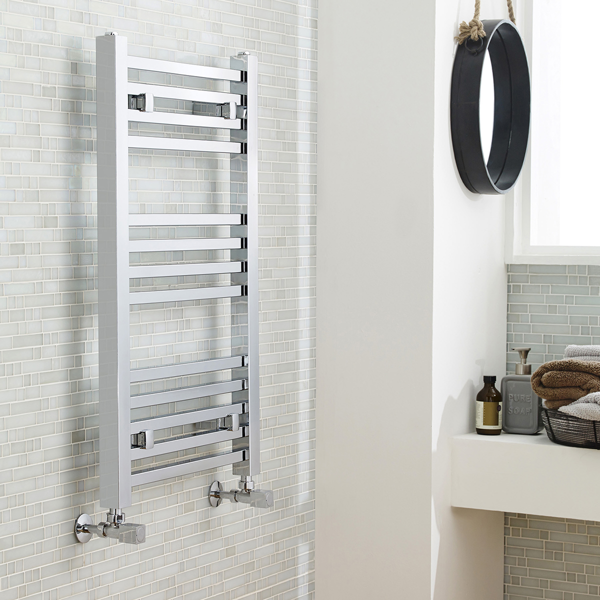 Can a heated towel rail heat a bathroom