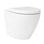 BTW Rimless Back to Wall Toilet with Soft Close Seat - Abacus