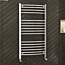 Kartell Chrome Curved Ladder Towel Rail 1000 x 400mm
