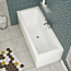 Amaze Acrylic Square Double Ended Bath 1800 x 800mm