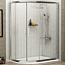 Imperial LH Offset Quadrant Shower Enclosure with Pearlstone Shower Tray