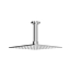 250mm Slimline Square Stainless Steel Shower Head with Ceiling Mounted Arm