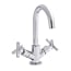 Kartell Times Mono Basin Mixer Tap With Free Click Button Waste-Chrome