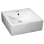 Square Counter Top Basin Vessels 470mm 1 Tap Hole
