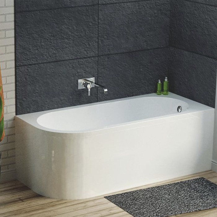 Corner and Curved Shower Bath