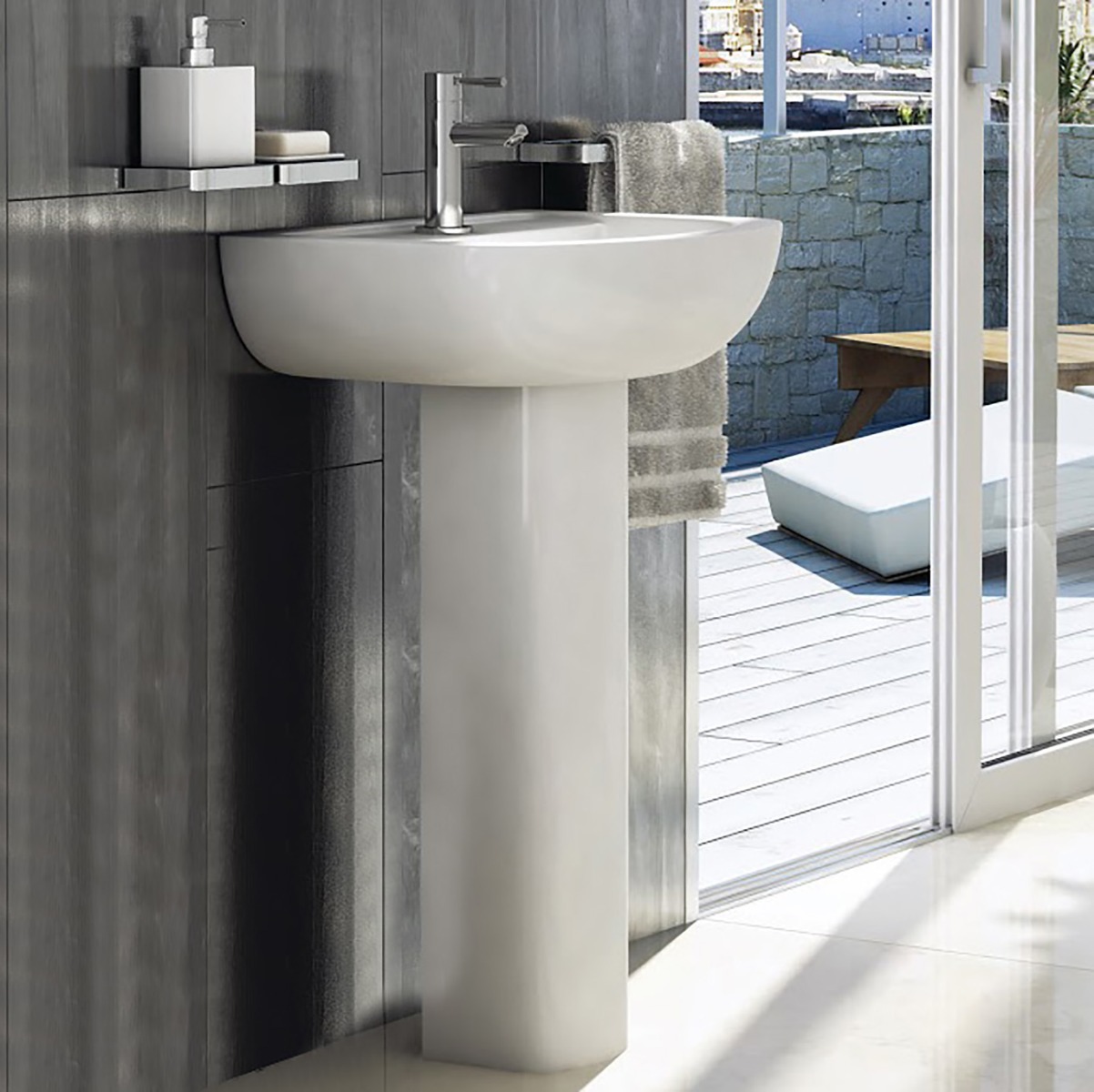 Full Pedestal Basin - Royal Bathrooms